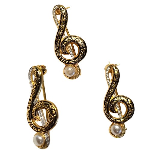 Vintage treble clef scatter - 3,