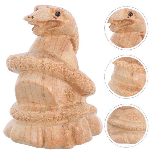 Light yellow wooden snake - light,