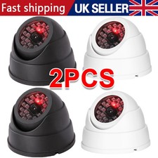 2Pcs DUMMY DOME CCTV SECURITY