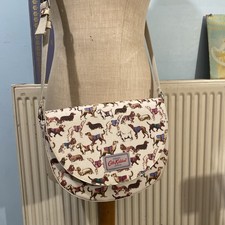 Cath Kidston sketchbook dog mini saddle bag 
