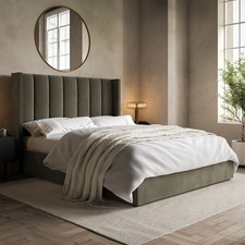OTTOMAN BED PANEL WING PLUSH