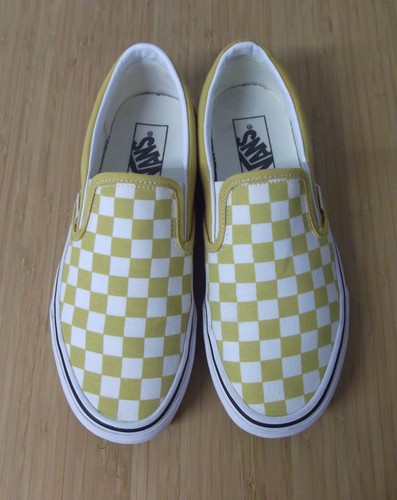 Vans slip size 5 yellow - slip-on's,