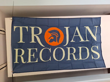 Trojan Large Blue Flag 5FT x