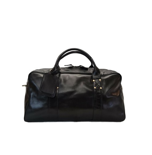 Leather duffle bag - duffle,