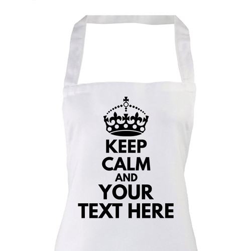 Keep calm and childrens apron - and,