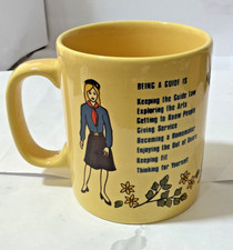 Girl Guide Coffee/Tea Mug Vintage Kiln Craft Staffordshire VGC