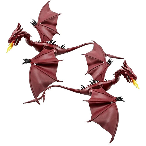 Smaug dragon building blocks - dragon,