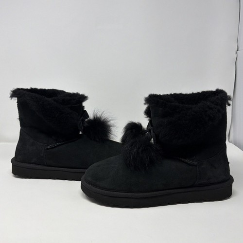 Ugg gita fur - fur, black