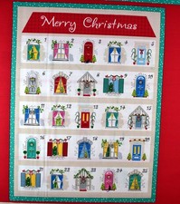 Merry Christmas Fabric Advent