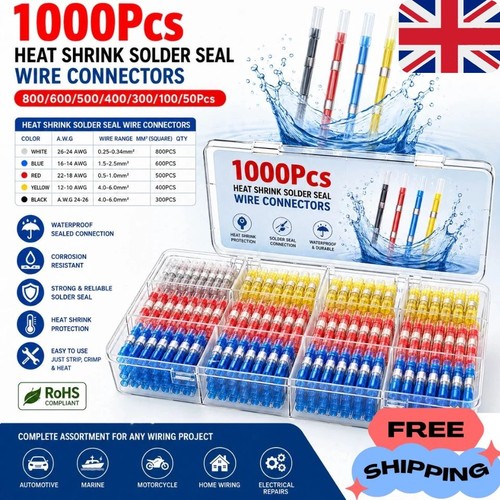 1000pcs waterproof solder - 1000pcs,