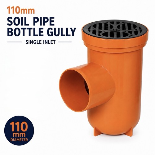 110mm soil pipe bottle - 110mm,