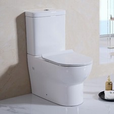 Close Coupled Toilet Back to