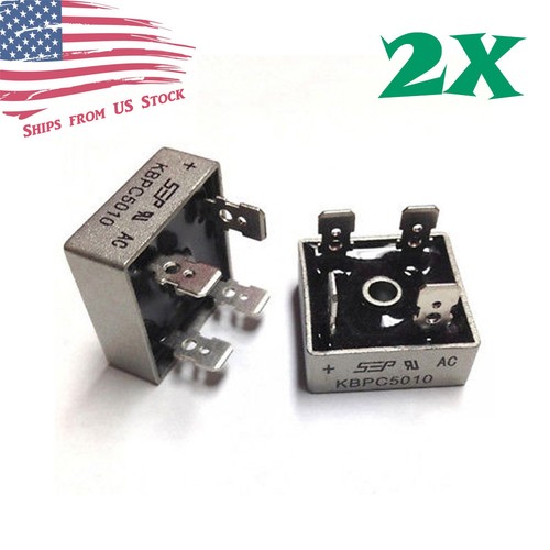 2pcs 1000v 50a metal - 2pcs,