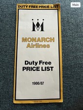 Monarch Airlines Duty Free