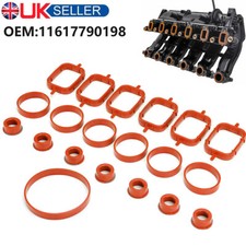20PCS Intake Inlet Manifold Gasket Seal For BMW 3 5 Series M57 M57N E39 E46 E90