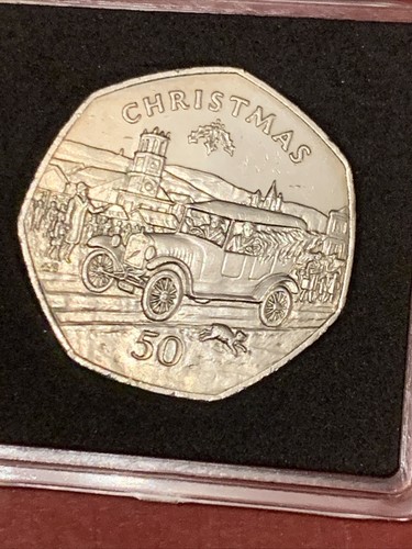 1983 isle man christmas - isle, 50p