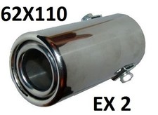 Straight Exhaust Pipe Chrome