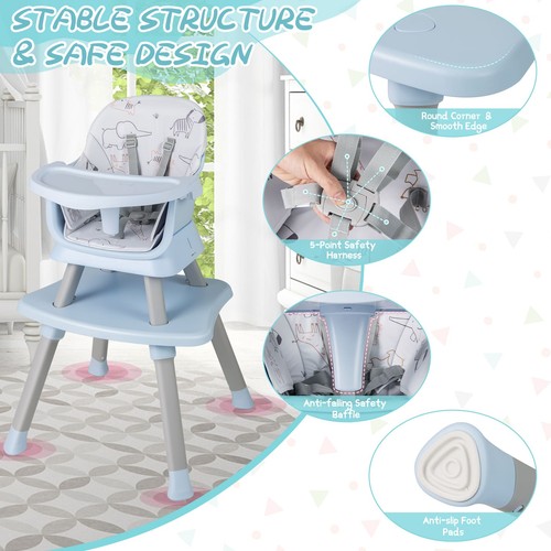 Baby high chair convertible - baby,