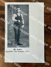 Postcard Mr Romeo athlete wrestler sport strong man body builder