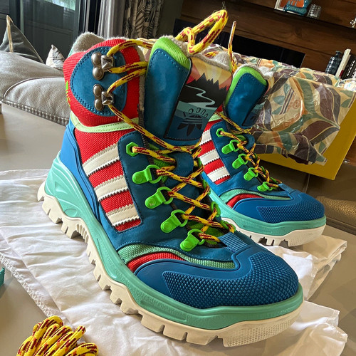 Gucci adidas lace hiking - x,