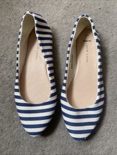 Stripe Canvas Pumps 3 