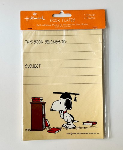 Vintage snoopy stationery - snoopy,