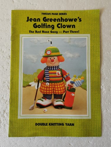 Jean greenhowe golfing clown - jean,