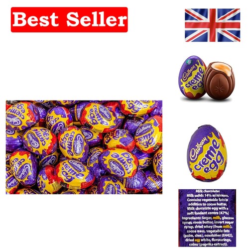 Delicious chocolate creme eggs - chocolate,