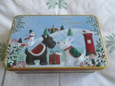 Christmas Scottie Dog Biscuit