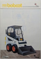 Original Bobcat 400 Series Skid-Steer Loader Brochure, c 1980's