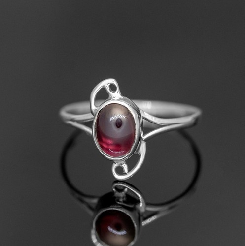 925 sterling silver ladies - 925, red