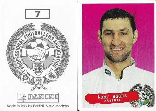 Panini pfa collection - pfa, 1997