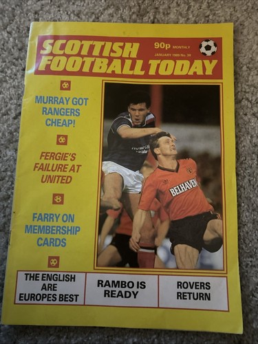 Scottish football today - scottish,