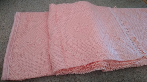 Large peach throw - throw, for