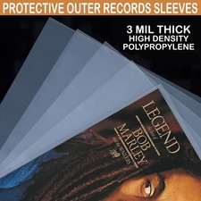Vinyl Plastic Record Outer
