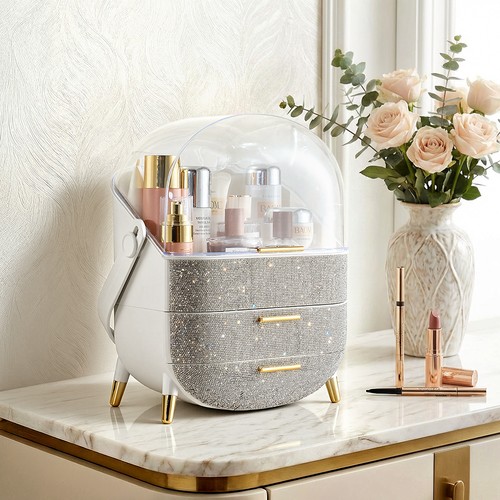Drawers vanity cosmetic case - drawers,