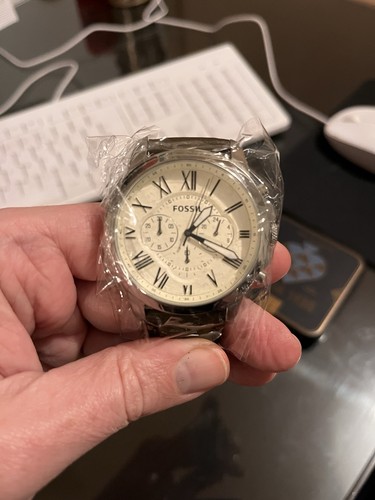 Fossil stainless steel quartz - stainless,