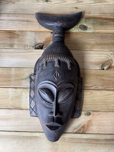 Large african tribal wooden - african,