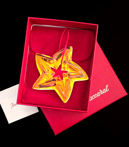 Baccarat iridescent star - baccarat,