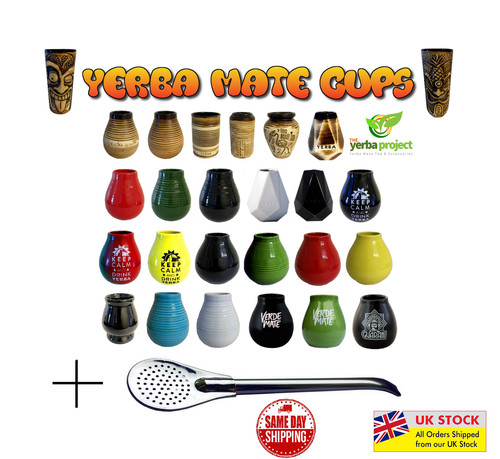 Yerba mate ceramic cup - mate, gourd