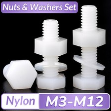 Metric Nylon Plastic Bolts