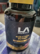 LA MUSCLE Norateen Gummy. Testosterone Booster. Muscle and Strengh builder