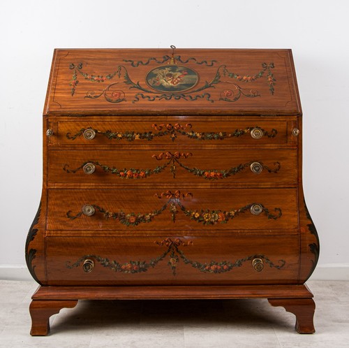 Antique satinwood painted - antique,