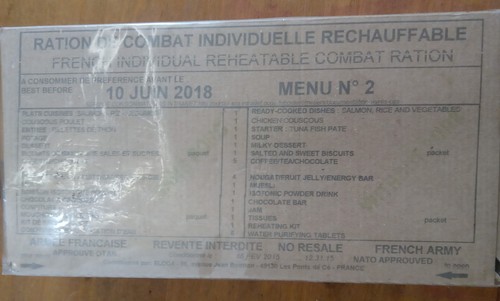 Unopened 2018 24hr french army - unopened,