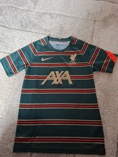 BOYS NIKE LIVERPOOL FC TRAINING T SHIRT SIZE M 137-147CM AXA 