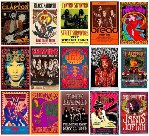 Music metal signs - signs, tin