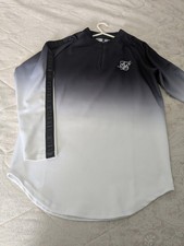 SIKSILK FollowTheMovement Mens Sports Top Sweater Size XLPolyester Stretch