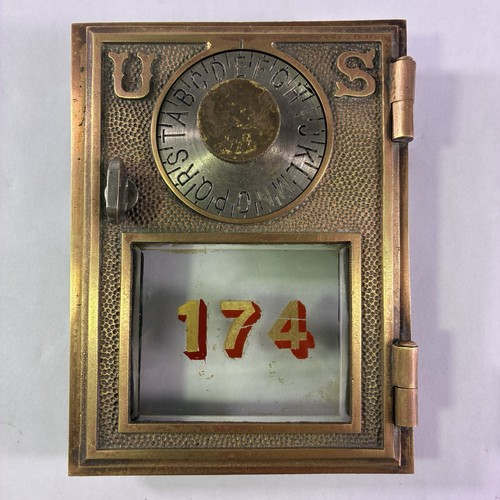 Antique post office box - antique,