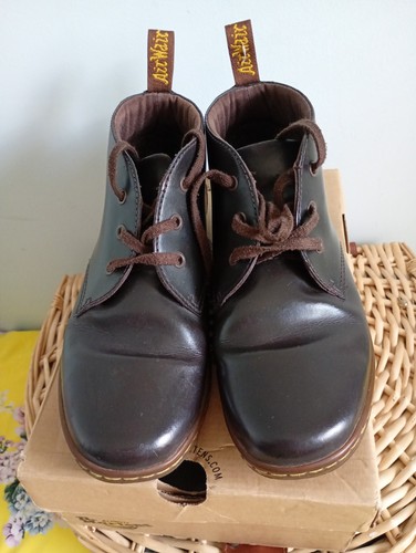Martens will dark - martens, brown