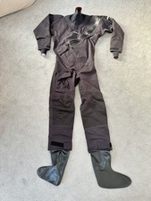 2025 Gul Mens Dartmouth Eclip Zip Drysuit & Thermal Under Black Medium New Tags